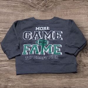 LITTLE BOY'S GRANIMALS FOOTBALL SWEATSHIRT